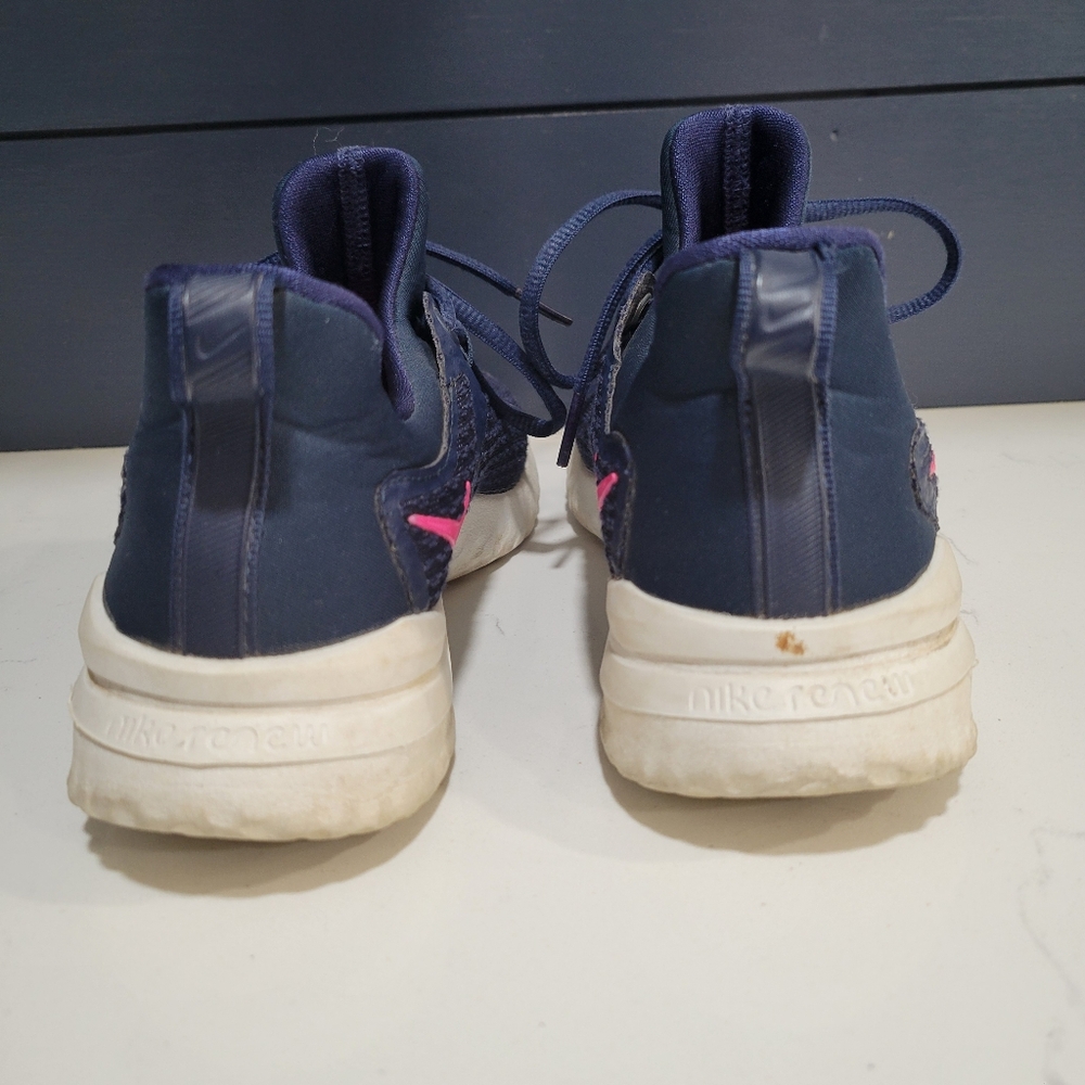 Woman's Nike Blue and Pink Rival Running Shoes Size 5.5 - Picture 5 of 13